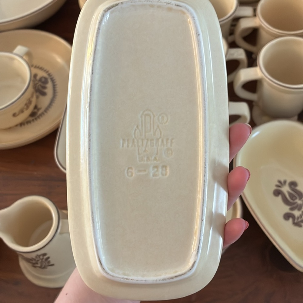 Pfaltzgraff Butter Dish - Picture 3 of 4